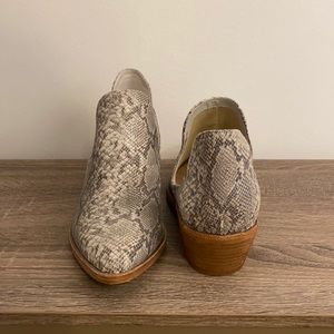 Chinese Laundry Snake Embossed Bootie